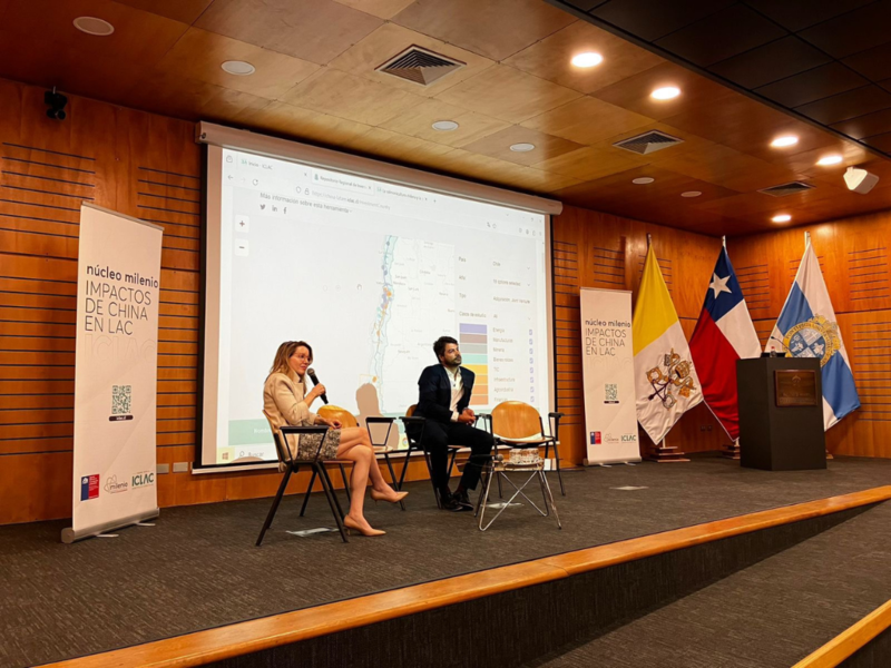 Nucleo ICLAC presentó mapa interactivo sobre inversiones chinas en Chile, Argentina y Perú