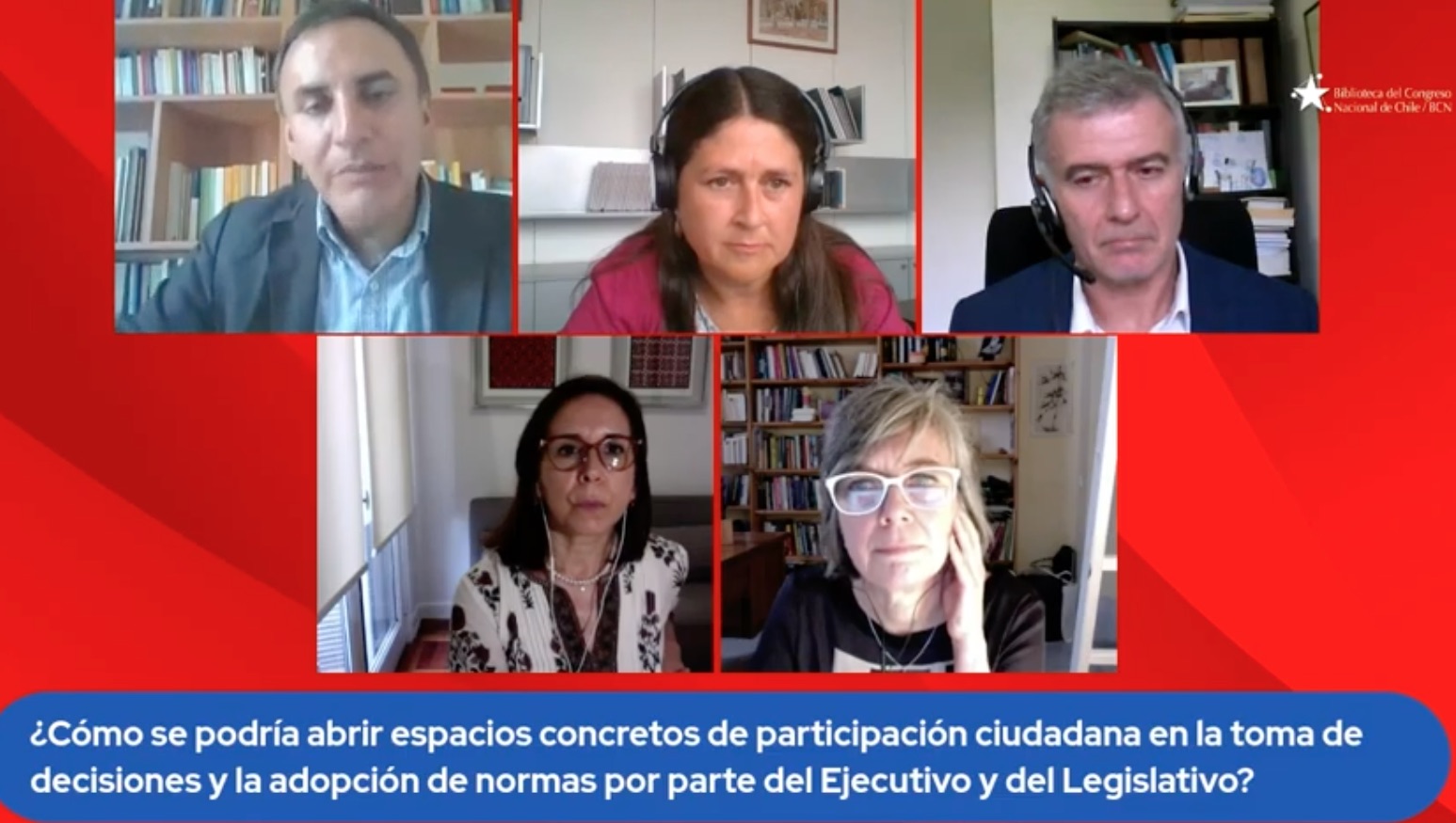 Diálogos Chile-Unión Europea. Mesa I: Democracia, proceso constituyente y participación.