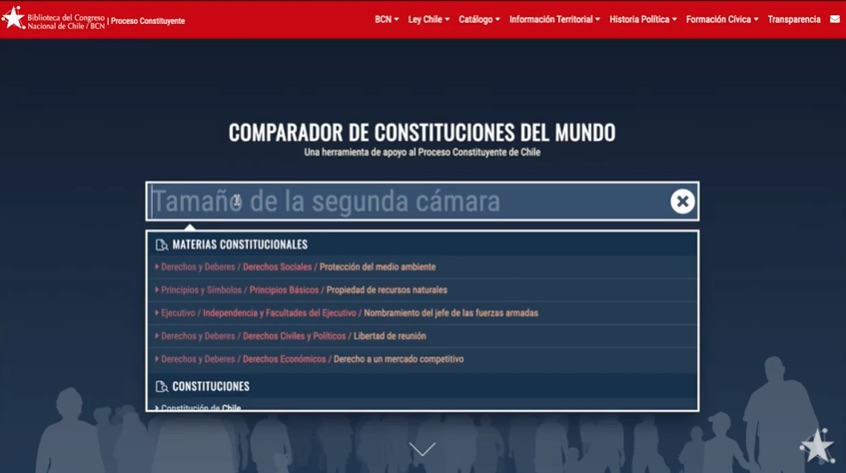 Comparador de Constituciones del Mundo - Biblioteca del Congreso Nacional de Chile.